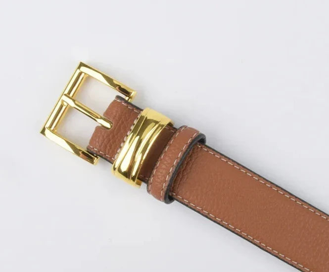 Cinto Feminino em Couro Legítimo - Céline