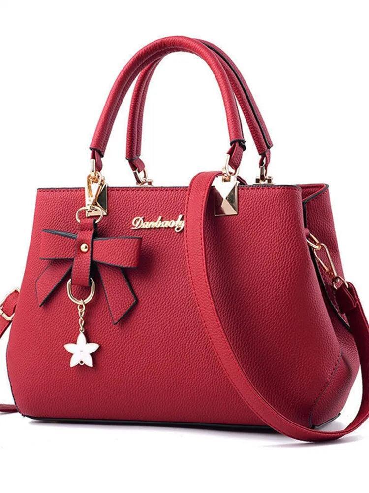 Bolsa Feminina em Couro - Estrela - LuxoCouer