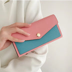 Carteira Feminina Envelope em Couro Legítimo - Prestige