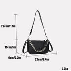 Bolsa Tiracolo Pequena Couro Legítimo Lara