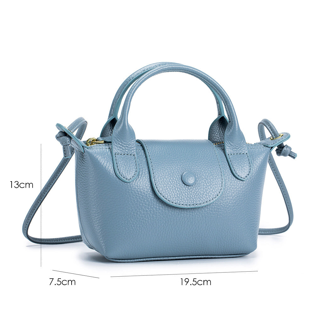 Bolsa Tiracolo Pequena Couro Legítimo Liz