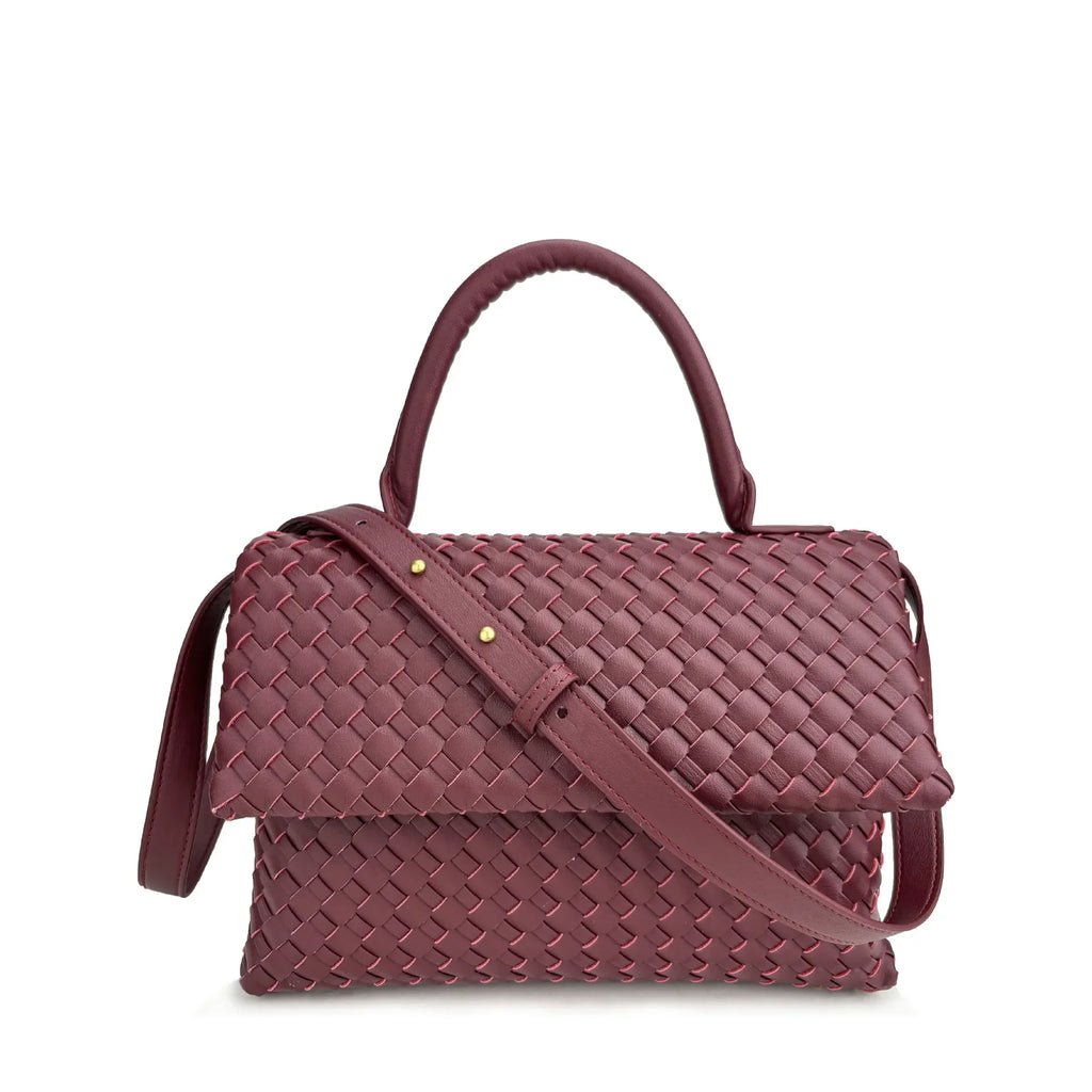 Bolsa Trançada Couro Legítimo Débora