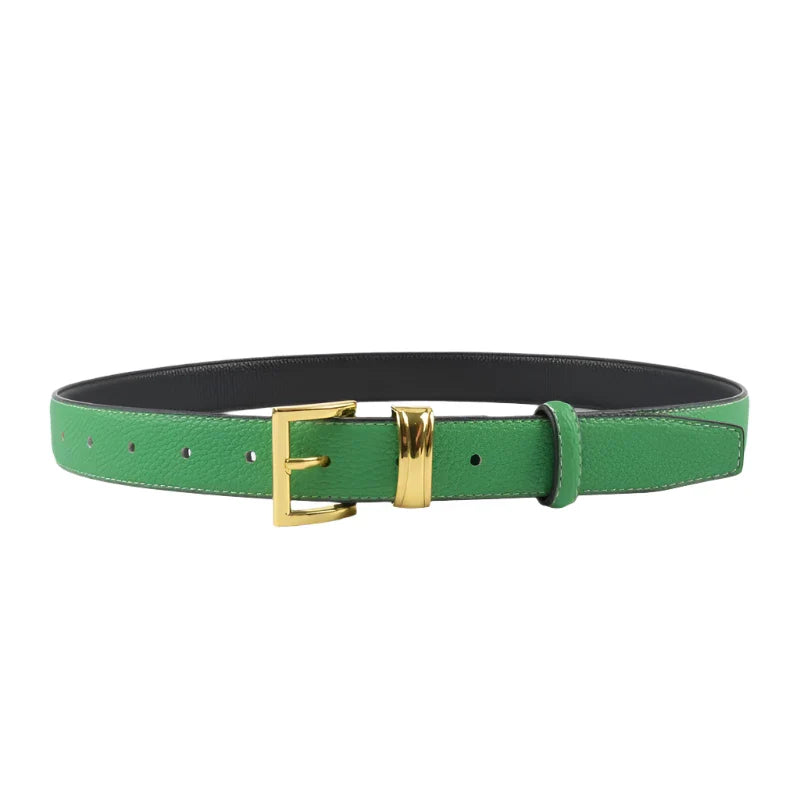 Cinto Feminino em Couro Legítimo - Céline