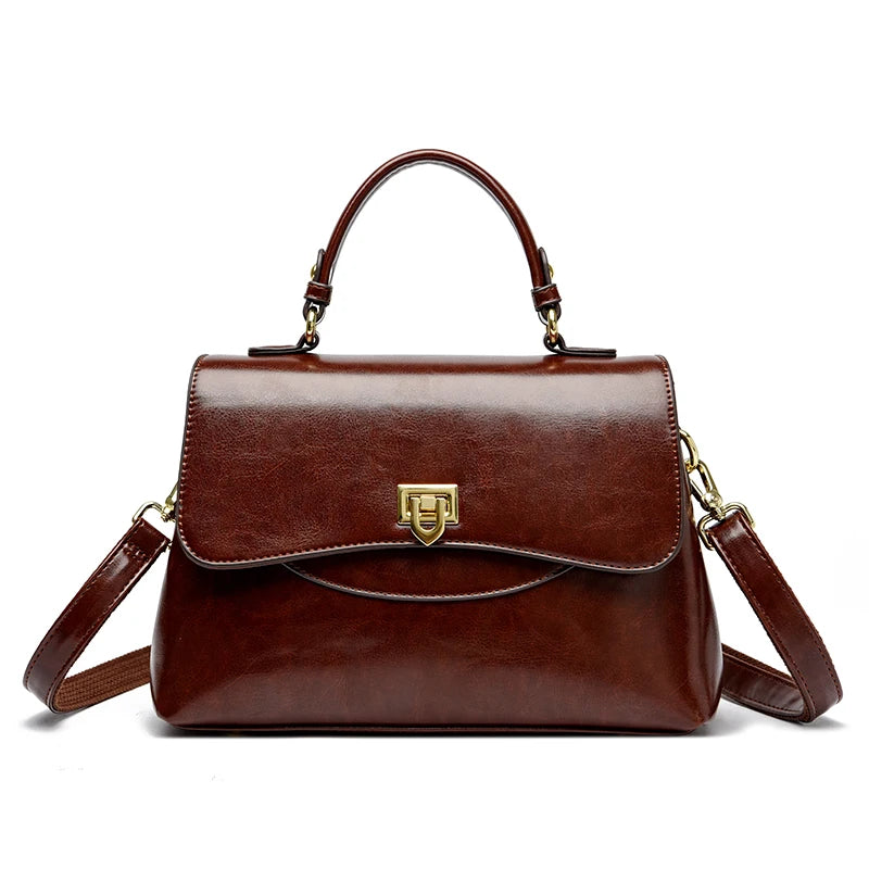 Bolsa em Couro Legítimo - Sienna