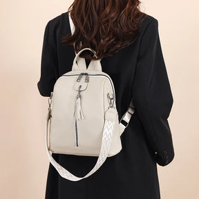 Mochila Feminina em Couro Legítimo - Aeris
