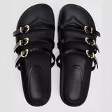 Sandalia Papete Tiras Vivien