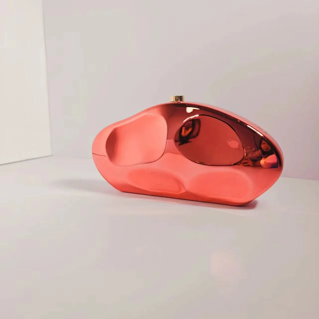 Bolsa Clutch Metalizada Nicole