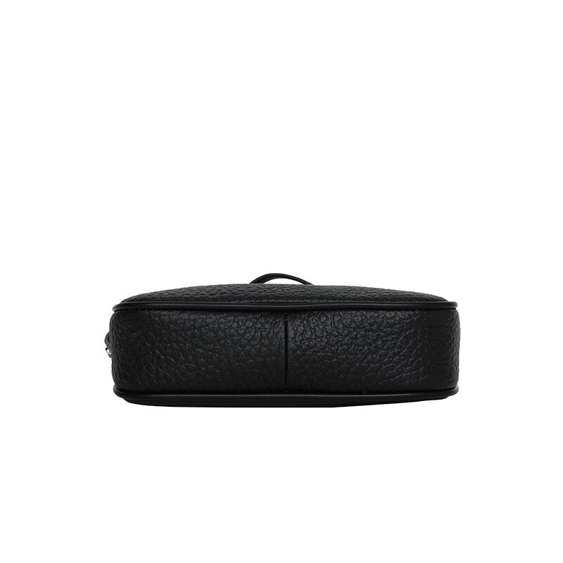 Bolsa Tiracolo Pequena Couro Legítimo Lara