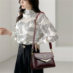 Bolsa em Couro Legítimo - Lona