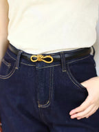 Cinto Feminino em Couro Legítimo - Eterna