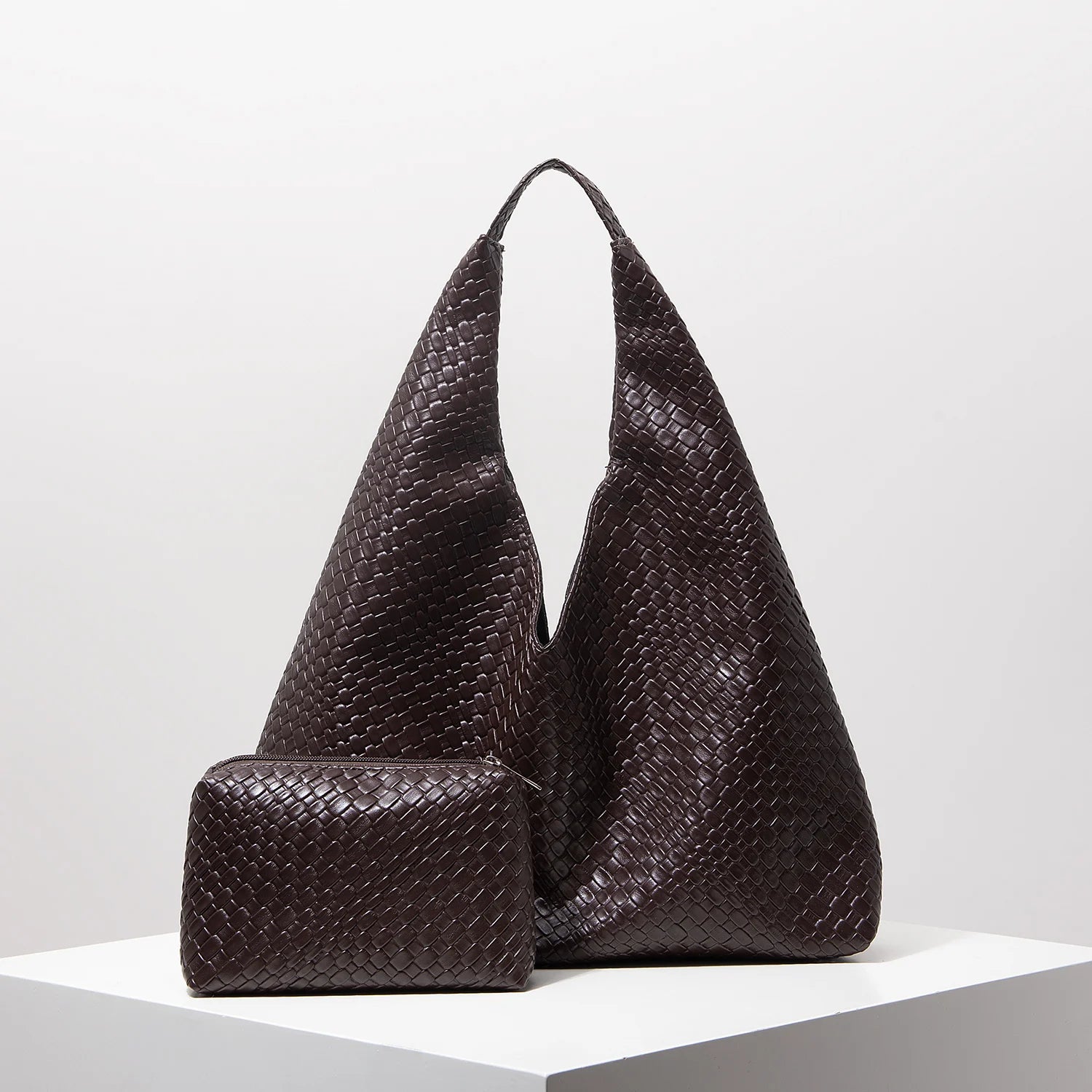 Bolsa  e Carteira em Couro Legítimo - Noelle