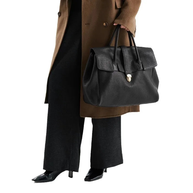 Bolsa Tote Couro Legítimo Gabrielle