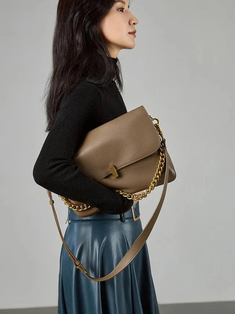 Bolsa Couro Legítimo Sienna