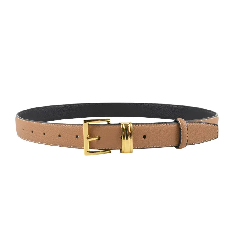 Cinto Feminino em Couro Legítimo - Céline