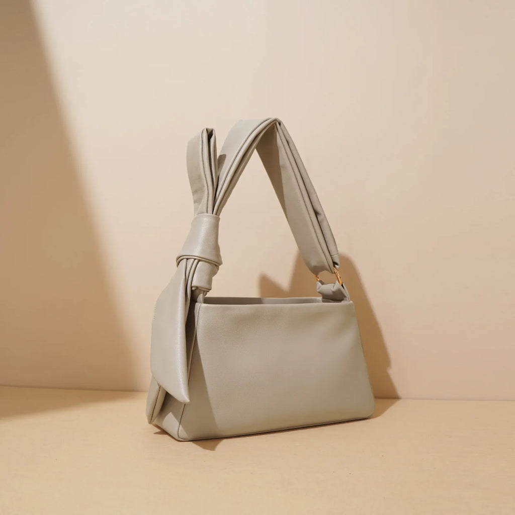Bolsa Couro Legítimo Tiracolo Laço Hilda