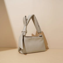 Bolsa Couro Legítimo Tiracolo Laço Hilda