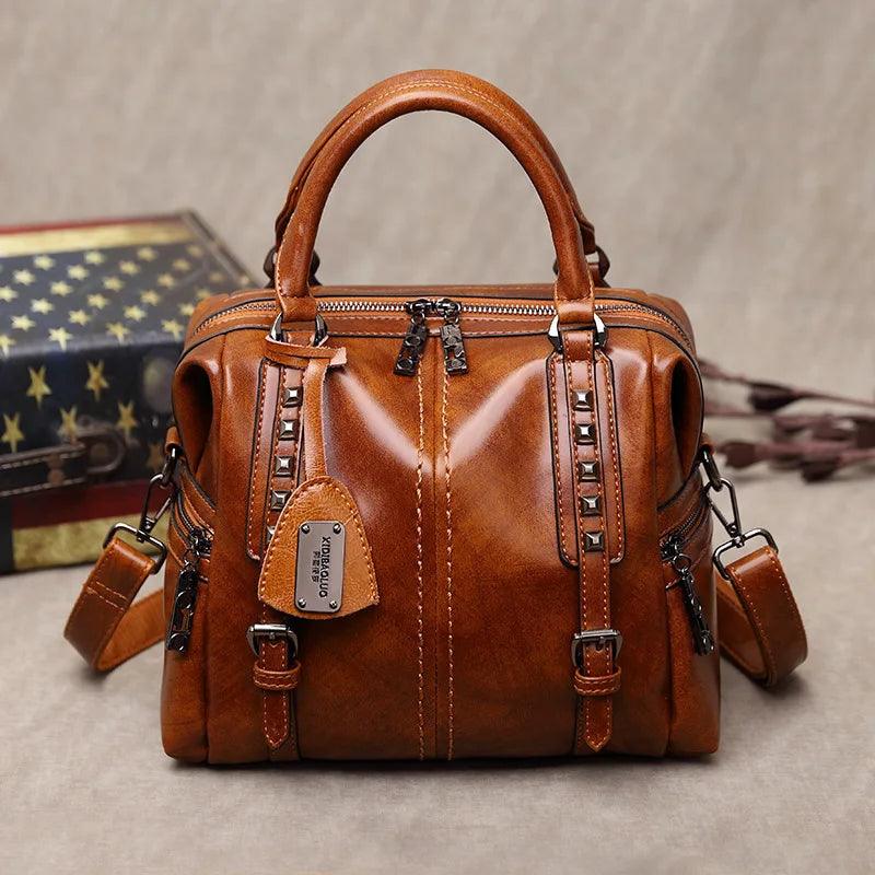 Bolsa em Couro Legítimo - Lia
