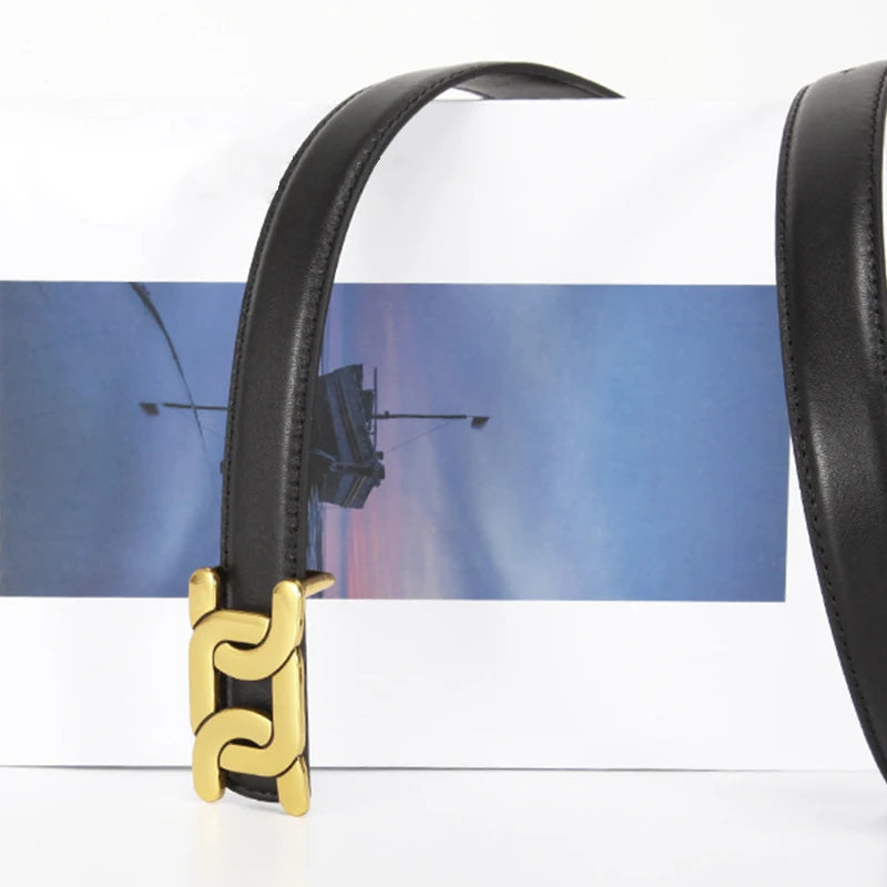 Cinto Feminino em Couro Legítimo - Royale