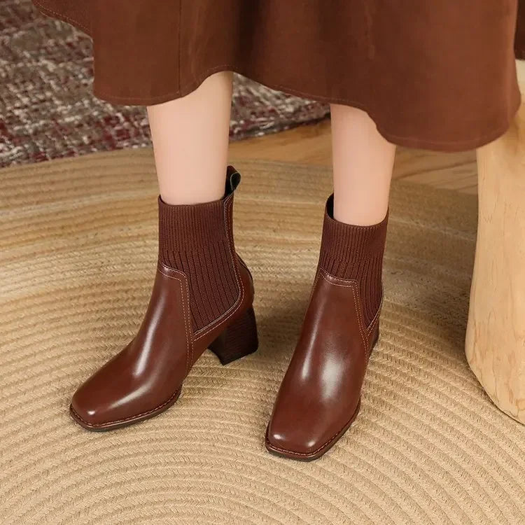 Bota Cano Médio Amelisse