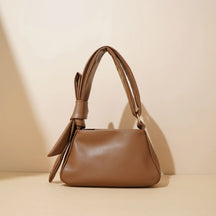 Bolsa Couro Legítimo Tiracolo Laço Hilda