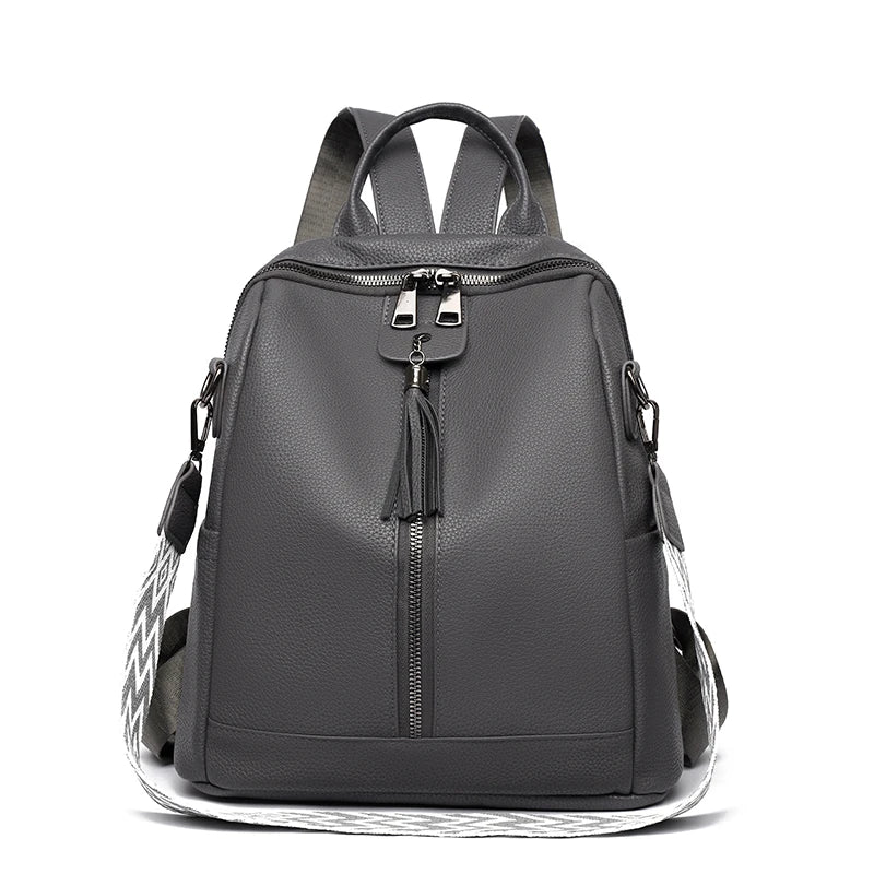 Mochila Feminina em Couro Legítimo - Aeris