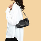 Bolsa Tiracolo Pequena Couro Legítimo Lara