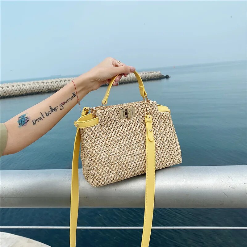 Bolsa Palha Letícia