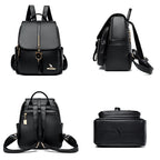 Mochila Feminina em Couro Legítimo - Velia