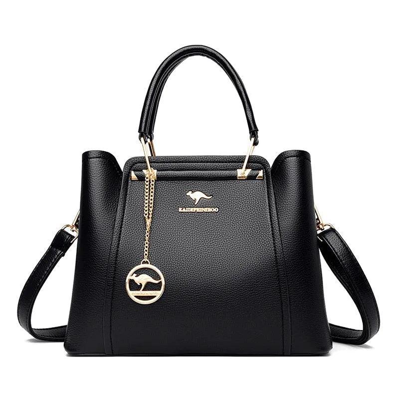 Bolsa Feminina de Couro Legítimo Transversal Luxuosa - Style Couer - LuxoCouer