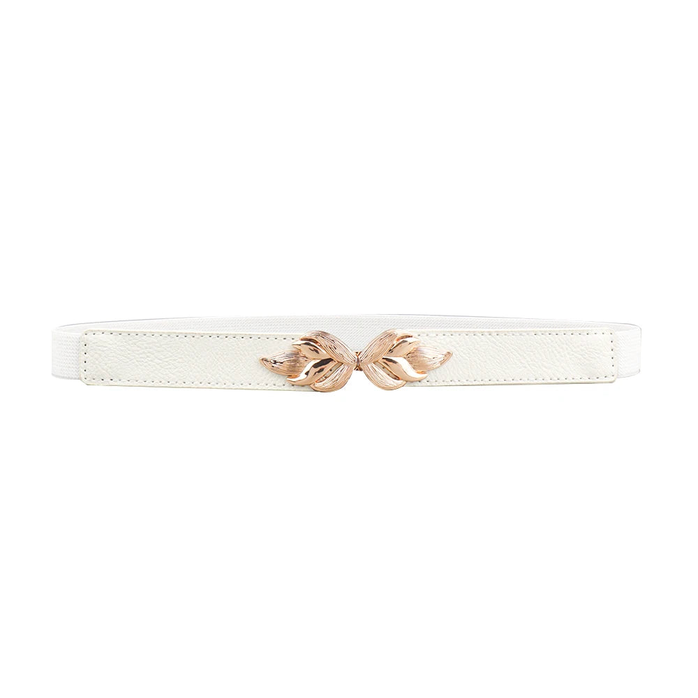 Cinto Feminino em Couro Legítimo com Elastico - Amour