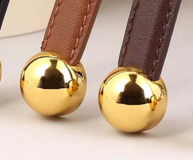 Cinto Feminino em Couro Legítimo - Esfera