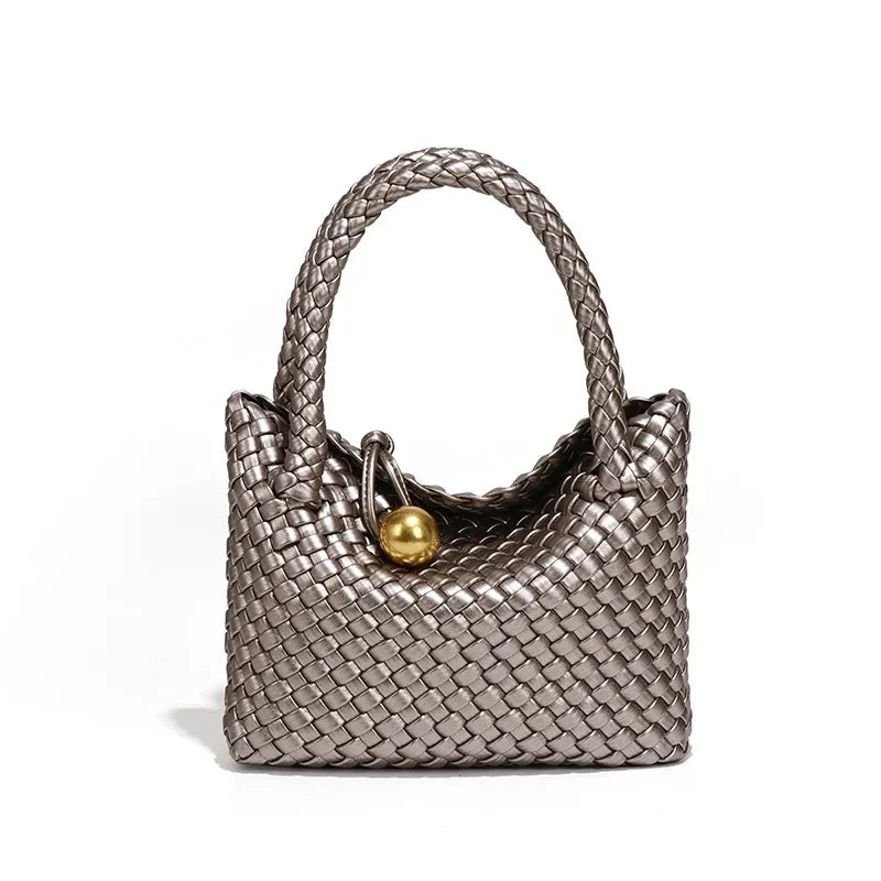 Bolsa Pequena Trançada Jasmine