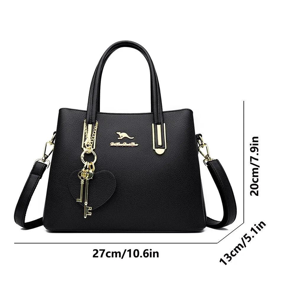 Bolsa Feminina em Couro Legítimo - Viour - LuxoCouer