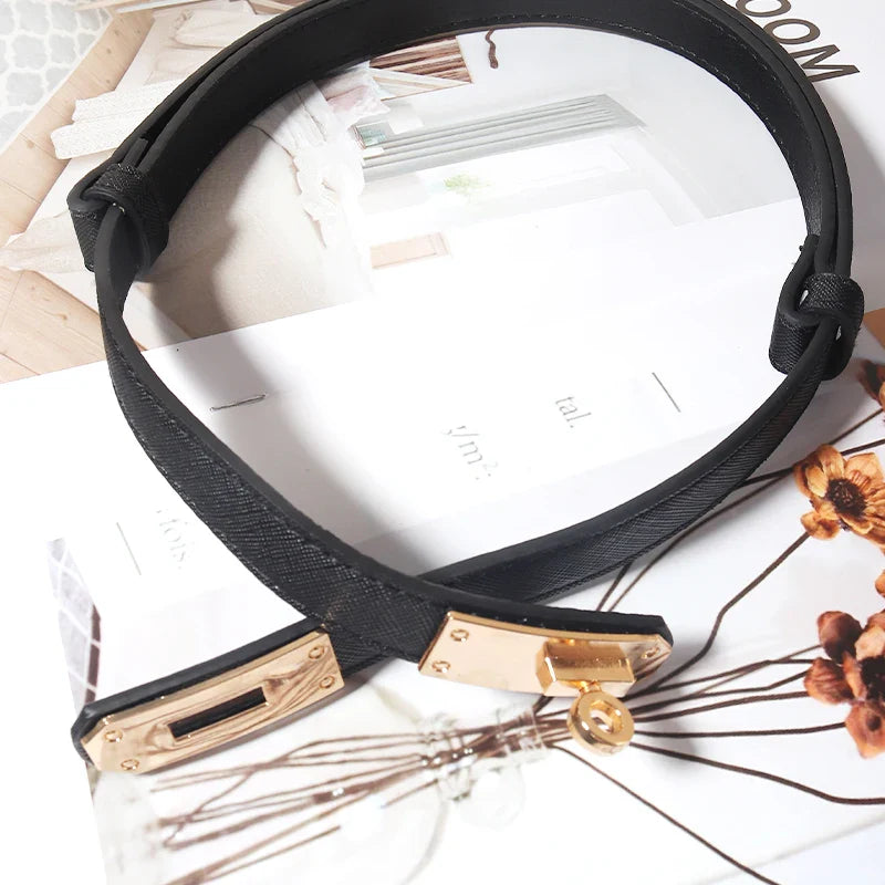 Cinto Fecho em Couro Legítimo - Délise