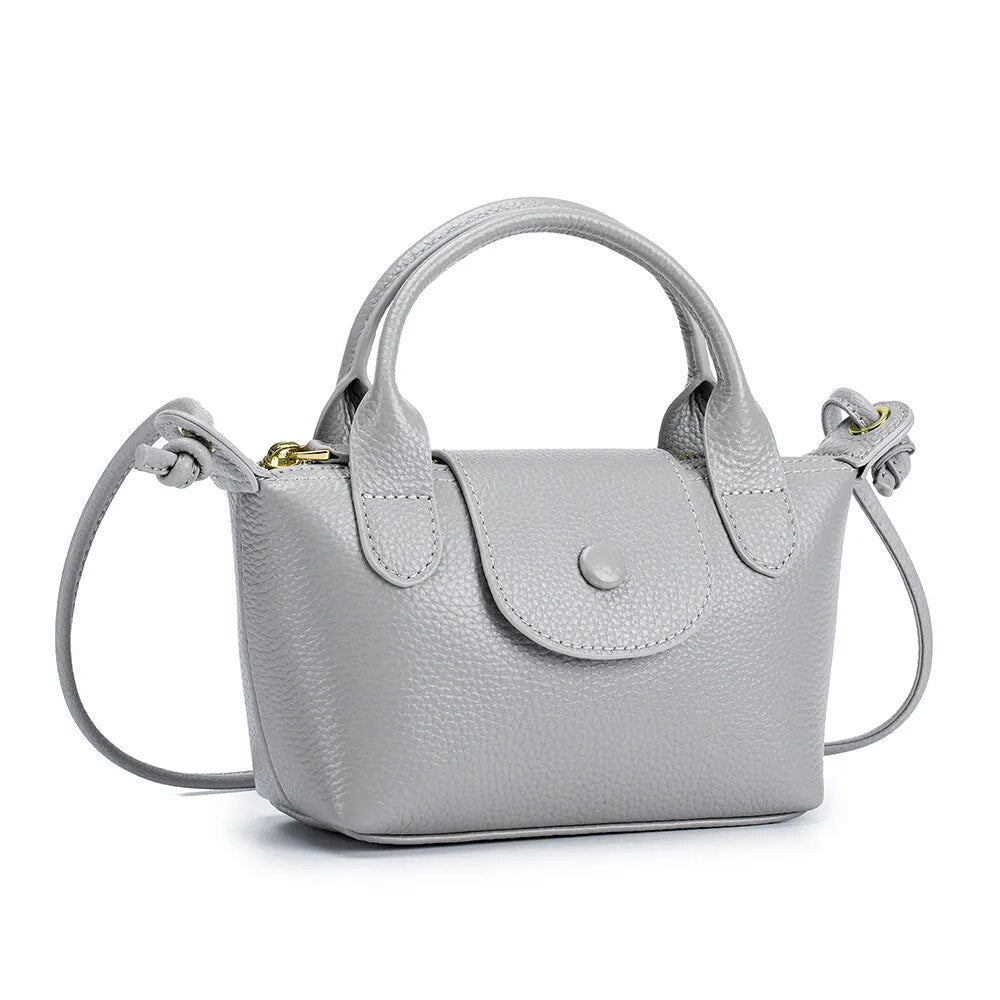 Bolsa Tiracolo Pequena Couro Legítimo Liz