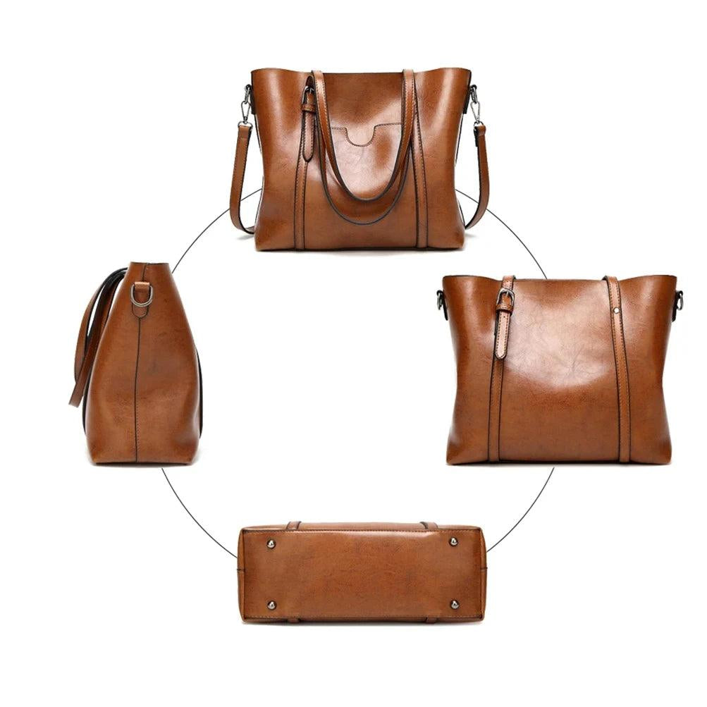 Bolsa em Couro Legítimo - Glamour