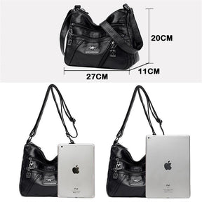 Bolsa Feminina em Couro Legítimo - Maria - LuxoCouer