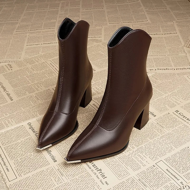 Bota Cano Médio Clarimelle