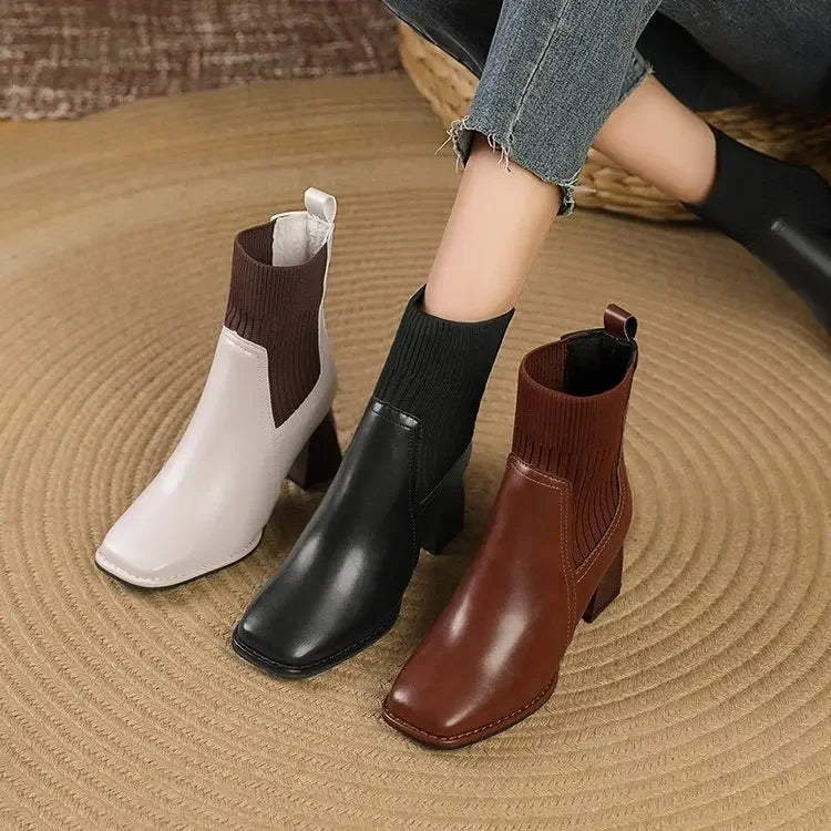 Bota Cano Médio Amelisse