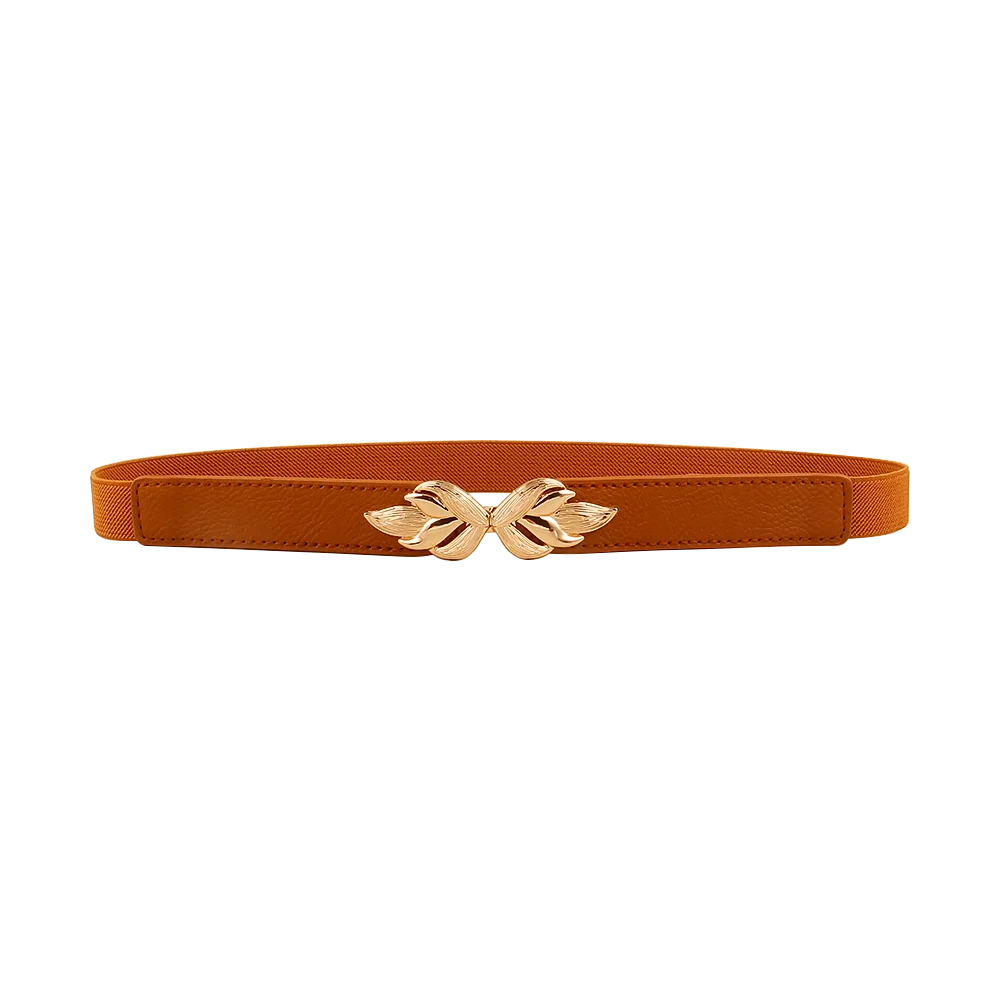 Cinto Feminino em Couro Legítimo com Elastico - Amour