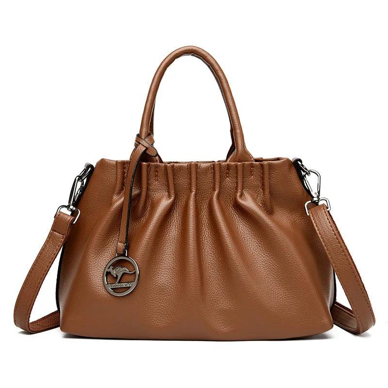 Bolsa em Couro Legítimo - Italia