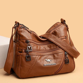Bolsa Feminina em Couro Legítimo - Maria - LuxoCouer