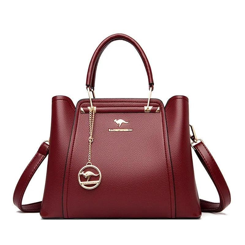 Bolsa Feminina de Couro Legítimo Transversal Luxuosa - Style Couer - LuxoCouer