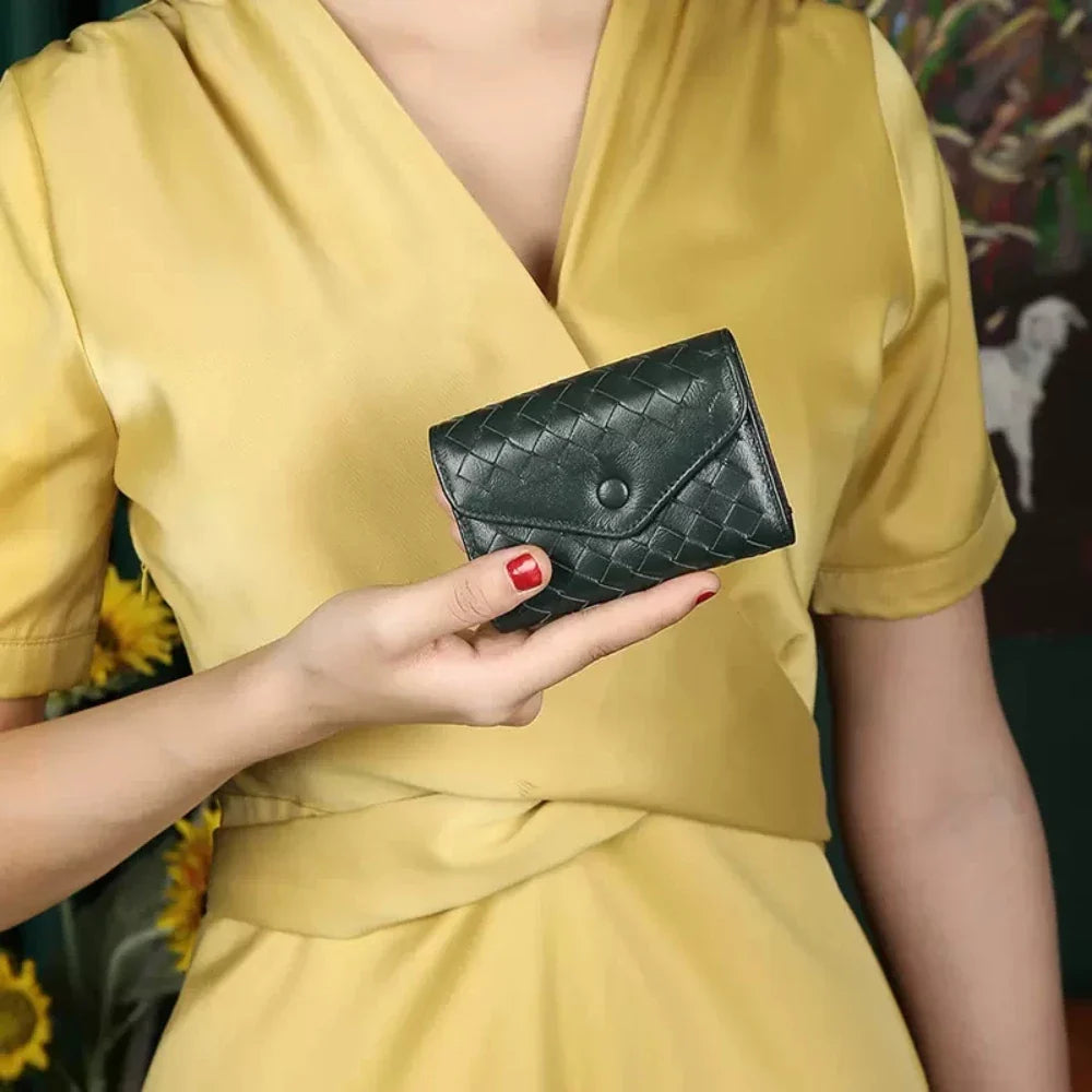 Carteira Envelope em Couro Legítimo - Fioré