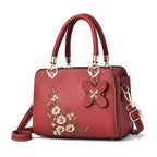 Bolsa Feminina em Couro - Floraris - LuxoCouer