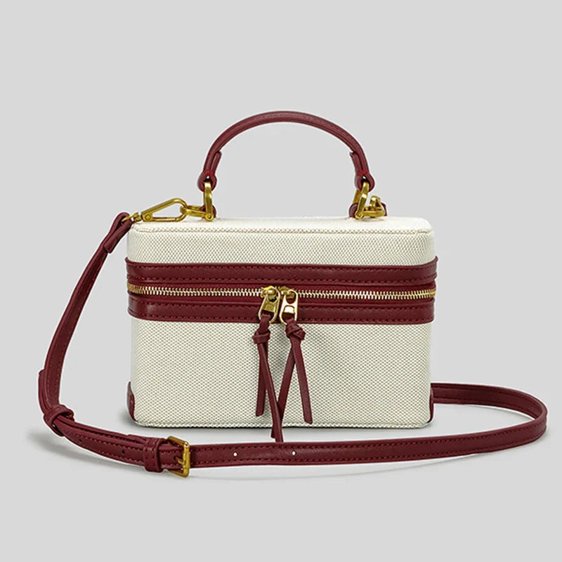 Bolsa Tiracolo Box Canva Fernanda