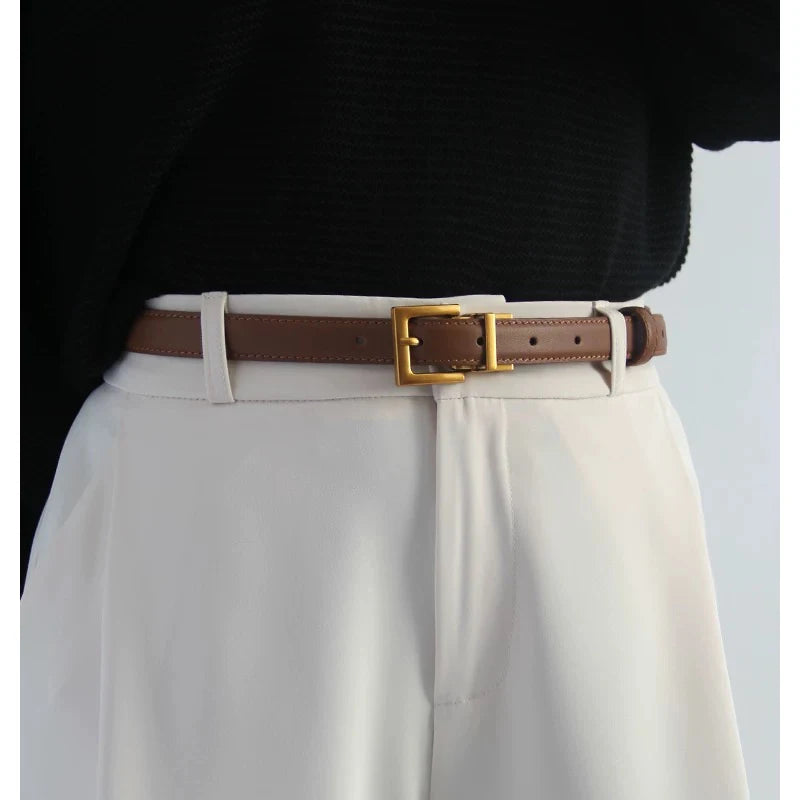 Cinto Feminino em Couro Legítimo - Velvet