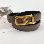 Cinto Feminino em Couro Legítimo - Amalfi