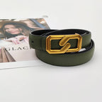 Cinto Feminino em Couro Legítimo - Amalfi