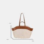 Bolsa Tote Canva Violeta